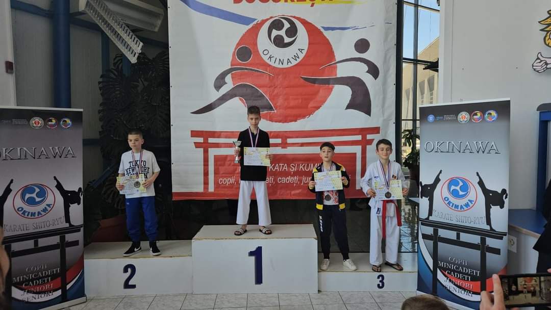 Cupa Okinawa a adus Clubului Sportiv Școlar Nr.4 București 5 medalii: 3 de aur si 2 de bronz.